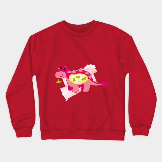 ankylosaurus Crewneck Sweatshirt by masslos